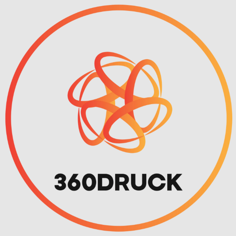 Jetzt kostenlos anmelden Logo 360Druck