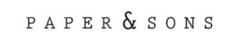 Logo Paper & Sons