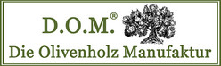 Logo D.O.M. Die Olivenholz Manufaktur