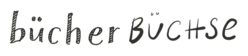 Logo BücherBüchse
