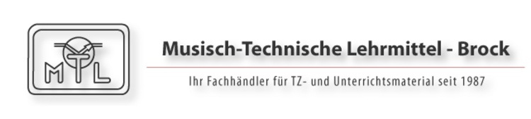 Jetzt kostenlos anmelden Logo Musisch-Technische Lehrmittel Brock