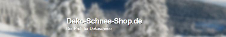 Logo Deko-Schnee-Shop