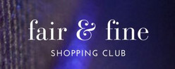 Logo fair & fine Shopping Club