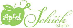 Logo Apfel Schick Stoffe