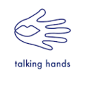 Logo Talking Hands Flipbooks