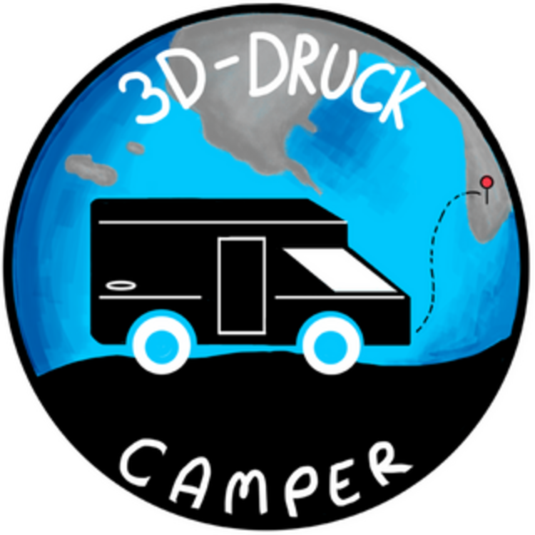 Logo 3D Druck Camper