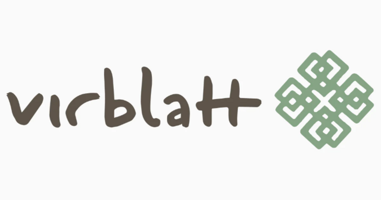 Jetzt kostenlos anmelden Logo Virblatt