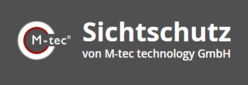 Logo M-tec Sichtschutz